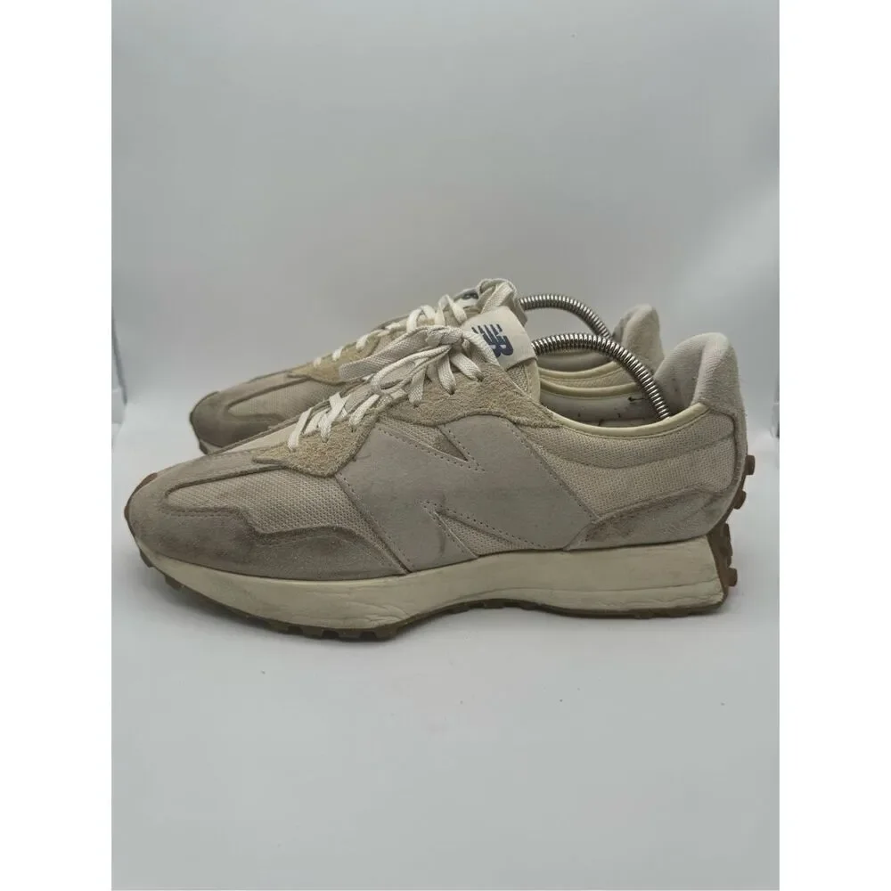 New Balance 327 MS327RC‎ Mens Beige Suede Casual Lifestyle Sneakers Shoes 10.5